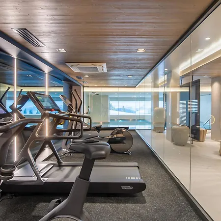 Bel à Dans Résidence Avec Piscine - Fr-1-569-105 Apartamento Megève