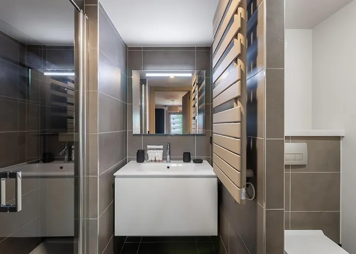 Bel A Dans Avec Piscine - Fr-1-569-105 Lejlighed Megève